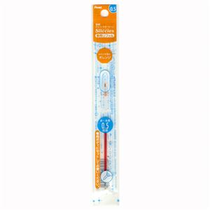 （業務用セット） ぺんてる スリッチーズ ゲルインキボールペン替芯 ボール径0.5mm XBGRN5F1 オレンジ 1本入 【×20セット】