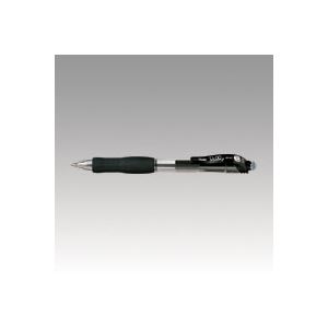 （業務用セット） ぺんてる ローリー 油性顔料ボールペン ノック式 細字（0.7mm） BP127-A 黒 1本入 【×30セット】