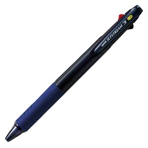 （業務用セット） 三菱鉛筆 ジェットストリーム 3色ボールペン0.38（黒・赤・青） SXE3-400-38T.9 1本入 【×5セット】