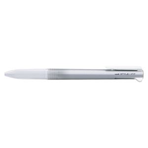 （業務用セット） 三菱鉛筆 スタイルフィット 3色ホルダー（クリップ付） UE3H-208.26 シルバー 1本入 【×10セット】