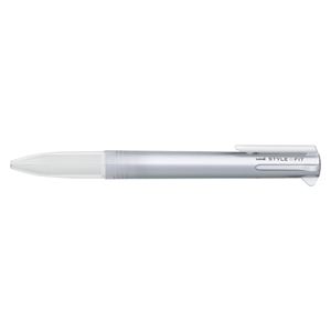 （業務用セット） 三菱鉛筆 スタイルフィット 5色ホルダー（クリップ付） UE5H-258.26 シルバー 1本入 【×10セット】
