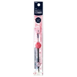 （業務用セット） ぺんてる スリッチーズ ゲルインキボールペン替芯 ボール径0.3mm XBGRN3CA ブルーブラック 1本入 【×20セット】