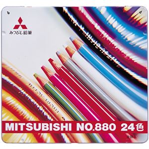 （業務用セット） 三菱鉛筆 色鉛筆 K88024CP 1セット 【×2セット】