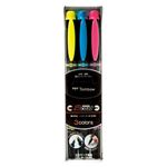 （業務用セット） トンボ鉛筆 蛍コート 太細ツインタイプセット WA-TC3C 桃 黄 空 1セット 【×10セット】