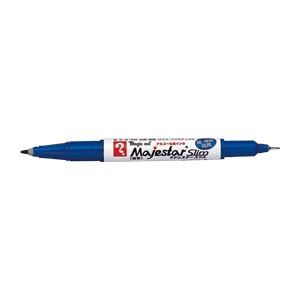（業務用セット） 寺西化学 マジックマジェスター マジェスタースリム（0.5mm・0.8-1.2mm） MMJ70-T3 青 1本入 【×20セット】