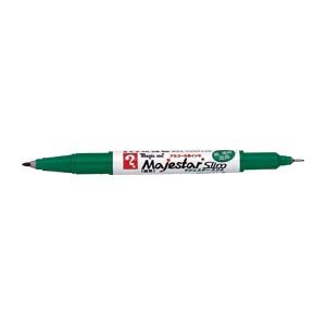（業務用セット） 寺西化学 マジックマジェスター マジェスタースリム（0.5mm・0.8-1.2mm） MMJ70-T4 緑 1本入 【×20セット】