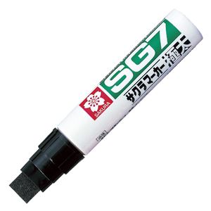 （業務用セット） サクラクレパス マーカーSG7 極太（普通色）17mm JGK#49 黒 1本入 【×5セット】