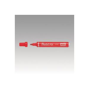 （業務用セット） ぺんてる ぺんてるペンN50 丸芯・中字（1.5mm） N50-BD 赤 1本入 【×30セット】