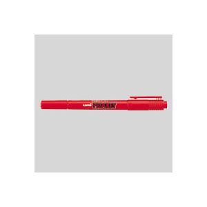 （業務用セット） 三菱鉛筆 ユニ プロッキー 極細／細字丸芯（0.4mm・0.9mm） PM-120T.15 赤 1本入 【×30セット】