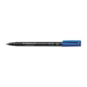 （業務用セット） ステッドラー ルモカラーペン （0.8-1.0mm） 317-3 青 1本入 【×10セット】