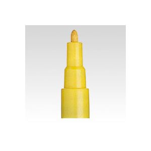 （業務用セット） 三菱鉛筆 ペイントマーカー 細字（0.8-1.2mm） PX-21.2 黄 1本入 【×10セット】
