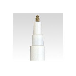 （業務用セット） 三菱鉛筆 ペイントマーカー 細字（0.8-1.2mm） PX-21.25 金 1本入 【×10セット】