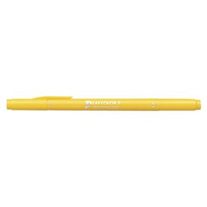 （業務用セット） トンボ鉛筆 プレイカラー2 （0.4mm・1.2mm） WS-TP03 黄色 1本入 【×20セット】