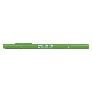 （業務用セット） トンボ鉛筆 プレイカラー2 （0.4mm・1.2mm） WS-TP06 黄緑 1本入 【×20セット】