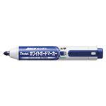 （業務用セット） ぺんてる ハンディ ホワイトボードマーカー 太字平芯（5.5mm） MWXN6M-C 青 1本入 【×20セット】