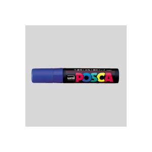 （業務用セット） 三菱鉛筆 ユニ ポスカ 極太角芯（15mm） PC-17K.33 青 1本入 【×5セット】