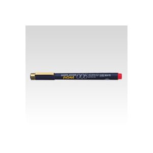 （業務用セット） サクラクレパス ピグマ 耐水耐光性顔料インク （0.05mm） ESDK005#19 赤 1本入 【×10セット】