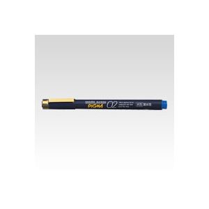 （業務用セット） サクラクレパス ピグマ 耐水耐光性顔料インク （0.2mm） ESDK02#36 青 1本入 【×10セット】