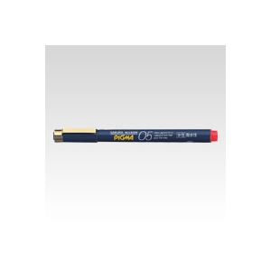 （業務用セット） サクラクレパス ピグマ 耐水耐光性顔料インク （0.5mm） ESDK05#19 赤 1本入 【×10セット】