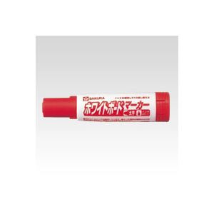 （業務用セット） サクラクレパス 白板マーカー 油性・白板専用マーカー 太字（3.0mm・アルコールインキ） WBKE-L#19 赤 1本入 【×20セット】