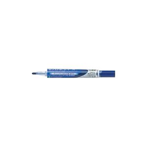（業務用セット） ぺんてる ノックル 後端プッシュ式 細字丸芯（1.6mm） EMWLS-C 青 1本入 【×10セット】