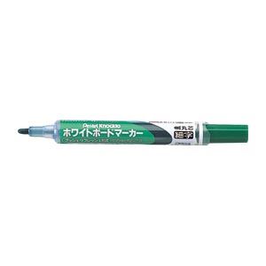 （業務用セット） ぺんてる ノックル 後端プッシュ式 細字丸芯（1.6mm） EMWLS-D 緑 1本入 【×10セット】