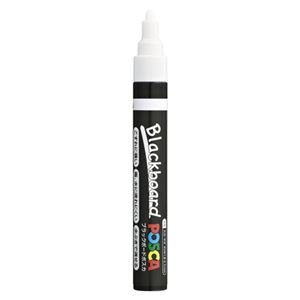 （業務用セット） 三菱鉛筆 ブラックボードポスカ 中字丸芯（1.8-2.5mm） PCE-200-5M 1P.1 白 1本入 【×10セット】