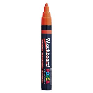 （業務用セット） 三菱鉛筆 ブラックボードポスカ 中字丸芯（1.8-2.5mm） PCE-200-5M 1P.4 橙 1本入 【×10セット】