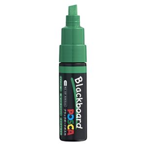 （業務用セット） 三菱鉛筆 ブラックボードポスカ 太字角芯（8mm） PCE-250-8K 1P.6 緑 1本入 【×10セット】