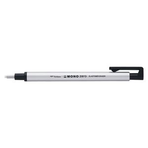 （業務用セット） トンボ鉛筆 ホルダー消しゴム モノゼロ 丸型 EH-KUR04 シルバー 1個入 【×5セット】