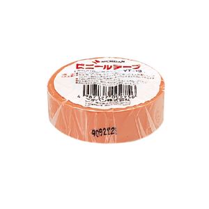 （業務用セット） ニチバン ビニールテープ 幅19mm×長10m VT-1913 橙 1巻入 【×30セット】