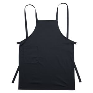 （業務用セット） カンセン エプロン 47228-49 ブラック 1枚入 【×2セット】