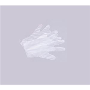 （業務用セット） 宇都宮製作 シンガーポリスーパーグローブクリア 箱入 ポリスーパーグローブSS 透明 100枚入 【×5セット】