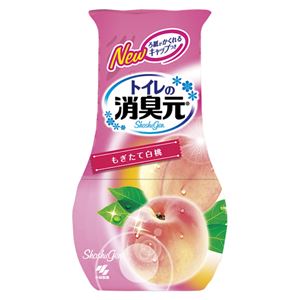 （業務用セット） 小林製薬 トイレの消臭元 トイレの消臭元 もぎたて白桃 1個入 【×5セット】