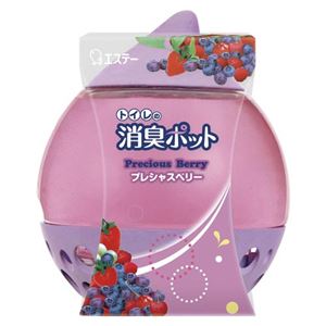 （業務用セット） エステー トイレの消臭ポット トイレの消臭ポット プレシャスベリー 1個入 【×5セット】