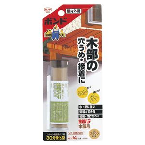 （業務用セット） コニシ 接着パテ 木部用 #28331 1本入 【×3セット】