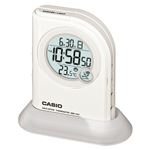 （業務用セット） カシオ 懐中電灯付き電波クロック DQD-410J-7JF ホワイト 1個入 【×2セット】