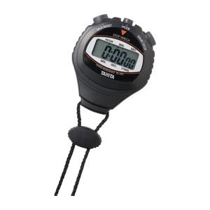 （業務用セット） タニタ ストップウォッチ TD-392-BK ブラック 1個入 【×2セット】
