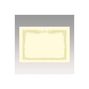 （業務用セット） OA賞状用紙 クリーム賞状用紙・縦書き 10-1077 10枚入 【×3セット】
