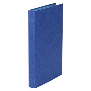 （業務用セット） 美濃商会 証書ファイル（レザックブック） 8262 紺 1冊入 【×3セット】