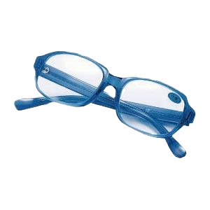 （業務用セット） 西敬 老眼鏡セット S-105M 青 1個入 【×2セット】