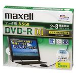 （業務用セット） マクセル maxell PC DATA用 DVD-R DL〈2層式〉2-8倍速対応 DRD85WPC.5S 5枚入 【×2セット】