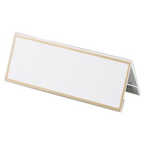（業務用セット） V型カード立 本体 CR-KD18-T 1個入 【×10セット】