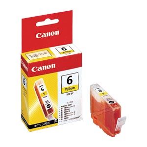 （業務用セット） キャノン Canon インクジェットカートリッジ BCI-6Y イエロー 1個入 【×2セット】