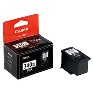 （業務用セット） キャノン Canon インクジェットカートリッジ BC-340XL ブラック大容量 1個入 【×2セット】