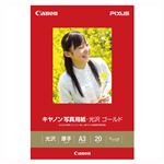 （業務用セット） キャノン Canon純正プリンタ用紙 写真用紙・光沢 ゴールド GL-101A320 20枚入 【×2セット】