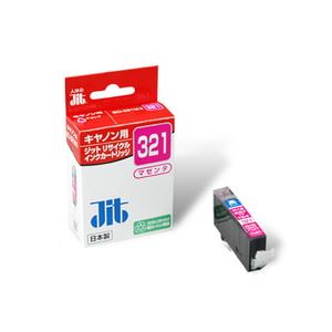 （業務用セット） ジット（キャノン Canon用） インクジェットカートリッジ JIT-C321M マゼンタ 1個入 【×3セット】