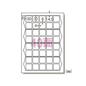 （業務用セット） エーワン ラベルシール〈プリンタ兼用〉ハイグレードタイプ マット紙（A4判） 75240 20枚入 【×2セット】