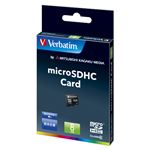（業務用セット） 三菱化学メディア Verbatim microSDHCメモリーカード クラス10 [MHCN8GJVZ1] 1枚入 【×2セット】
