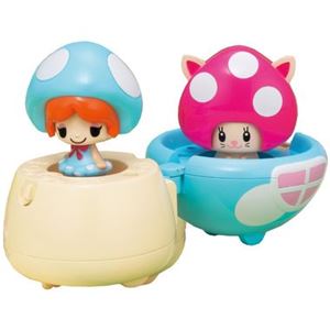 タカラトミー こえだちゃんの つながるおさんぽカー きのこ